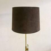 Mid-century brass floor lamp by Falkenbergs Belysning, Sweden, 1960s.