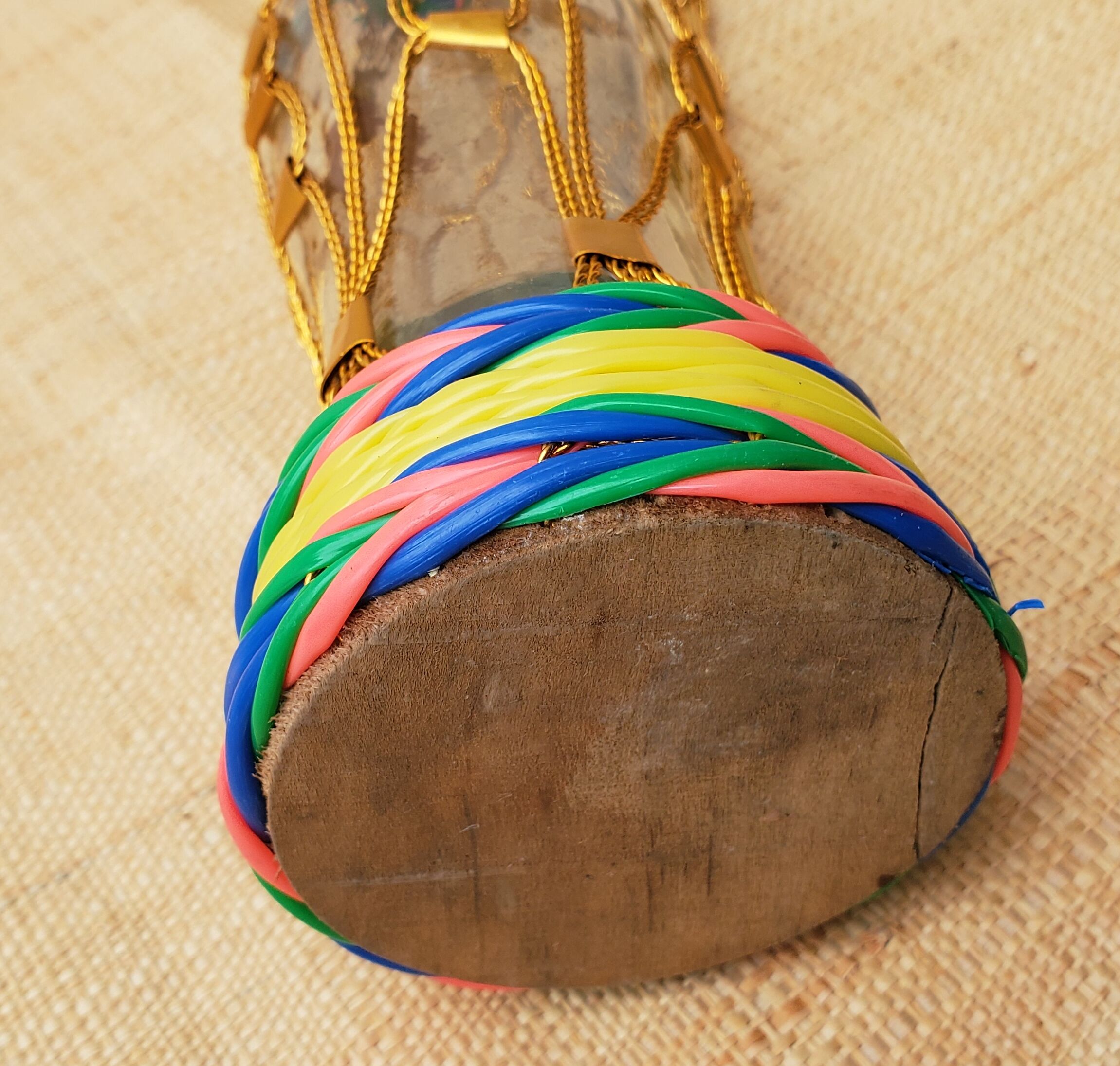 60's scoubidou bottle