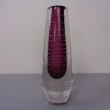 Glass vase by Gunnel Nyman for Nuutajärvi Notsjö, Finland, 1940s.