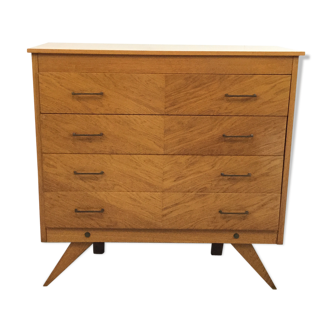 Commode années 1950 pieds compas