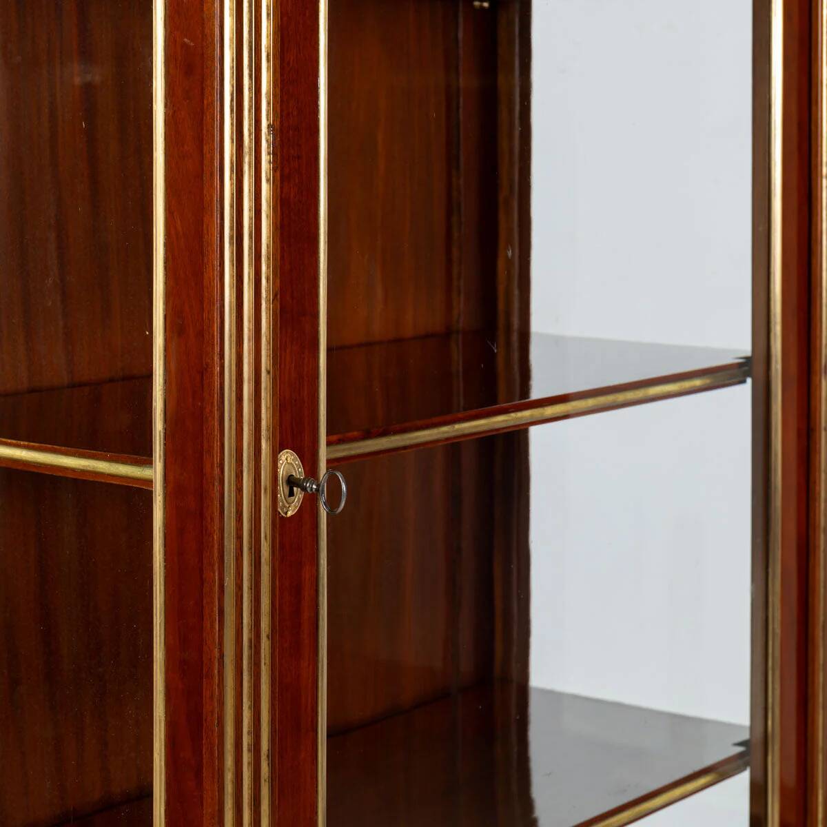 1800s Classicism Narrow Display Cabinet