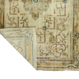 Anatolian handmade vintage rug 257 cm x 165 cm