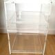 Vintage plexiglass side furniture