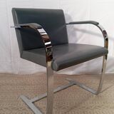 BRNO leather armchair, design Mies Van Der Rohe