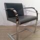 BRNO leather armchair, design by Mies Van Der Rohe