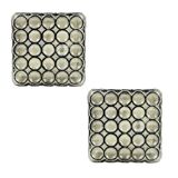 Pair of Mid-Century Modern Glass Ceiling Lights from Limburg, 1960s/1970s