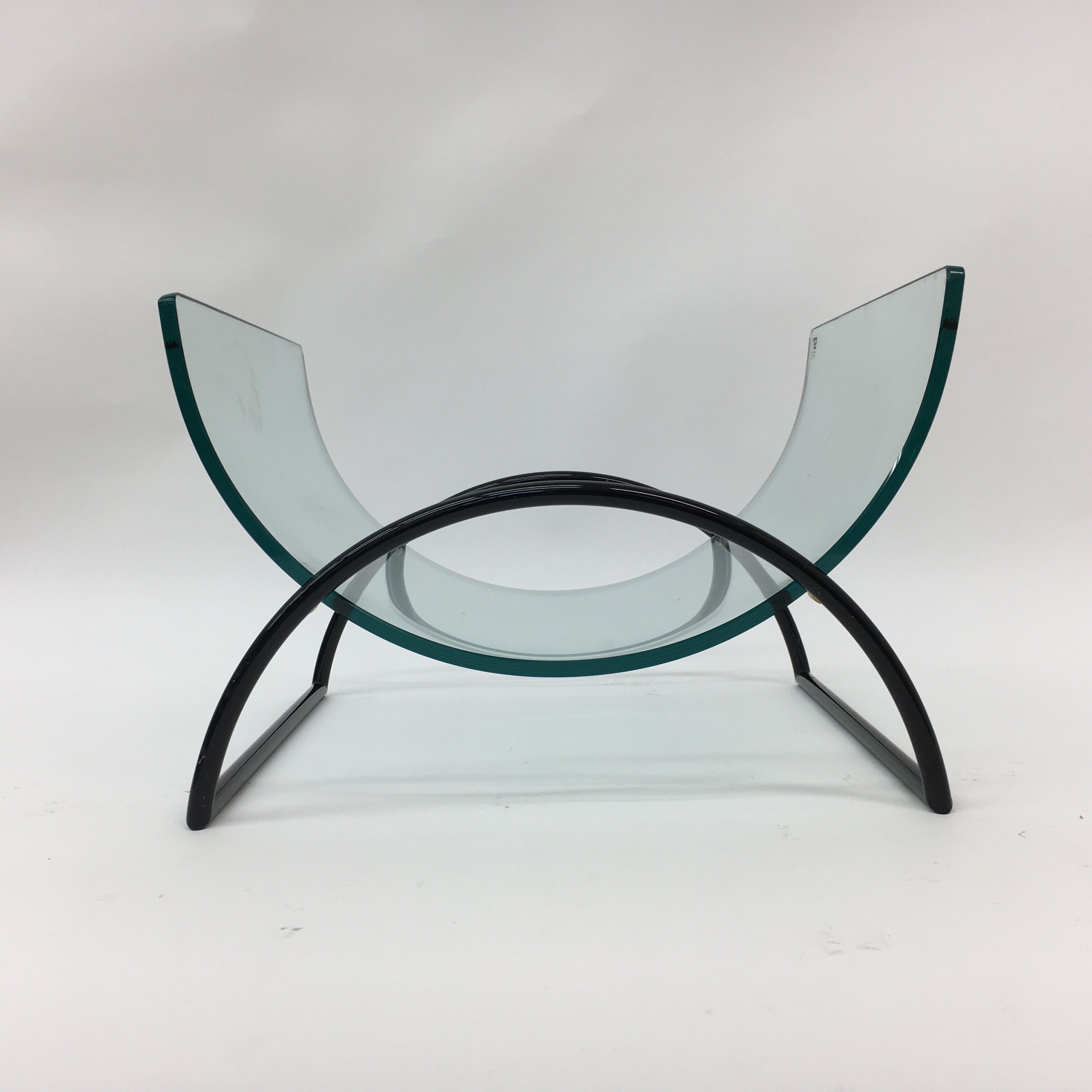 Italian magazine rack, 1980's, Gallotti & Radice