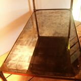 Brass end table from the 50s/70s