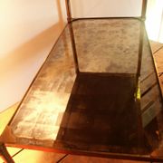 Brass side table from the 1950s/70s.