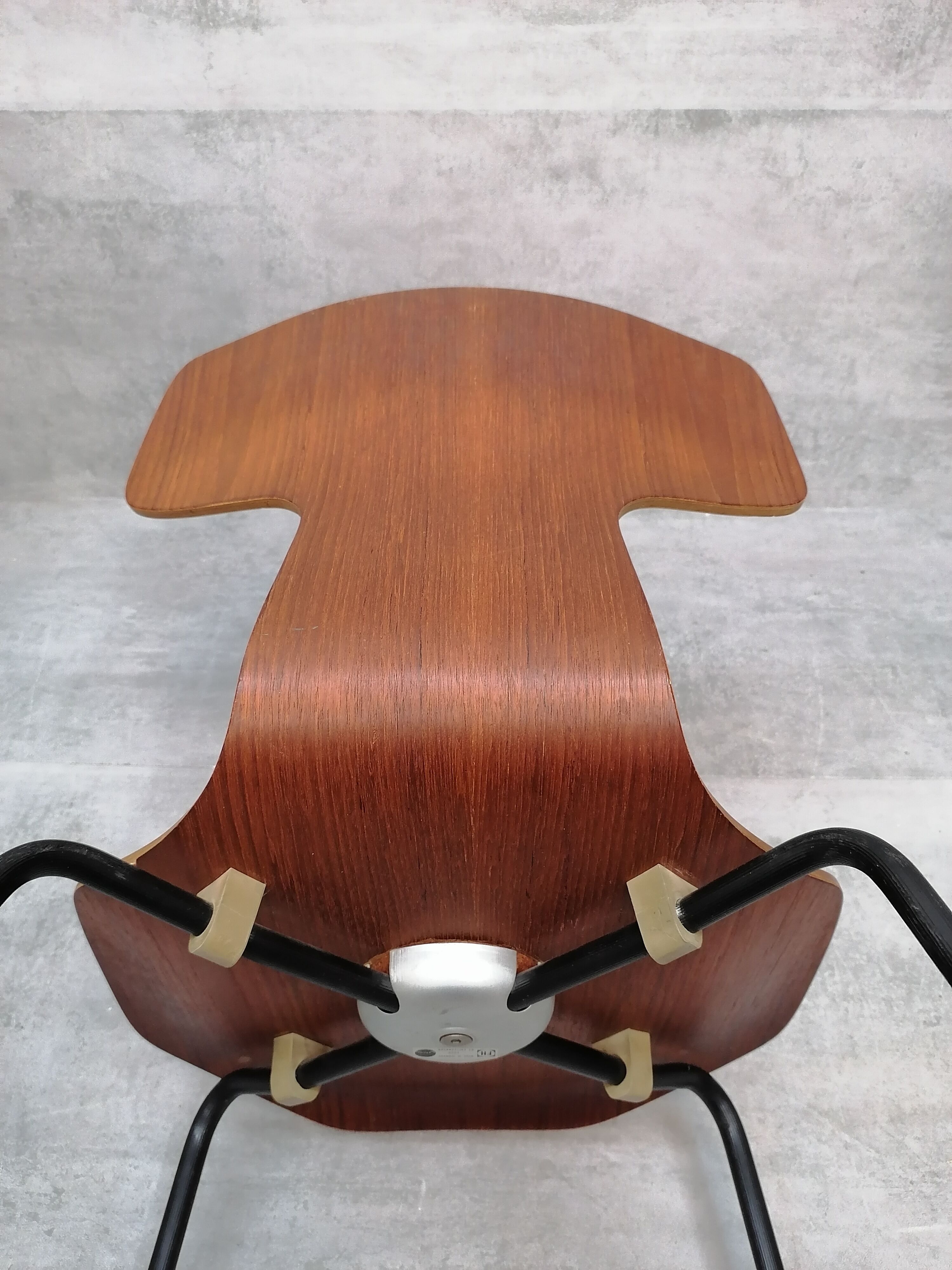 Set of 2 model 3103 Hammer chairs by Arne Jacobsen for Fritz Hansen, Denmark , 1969