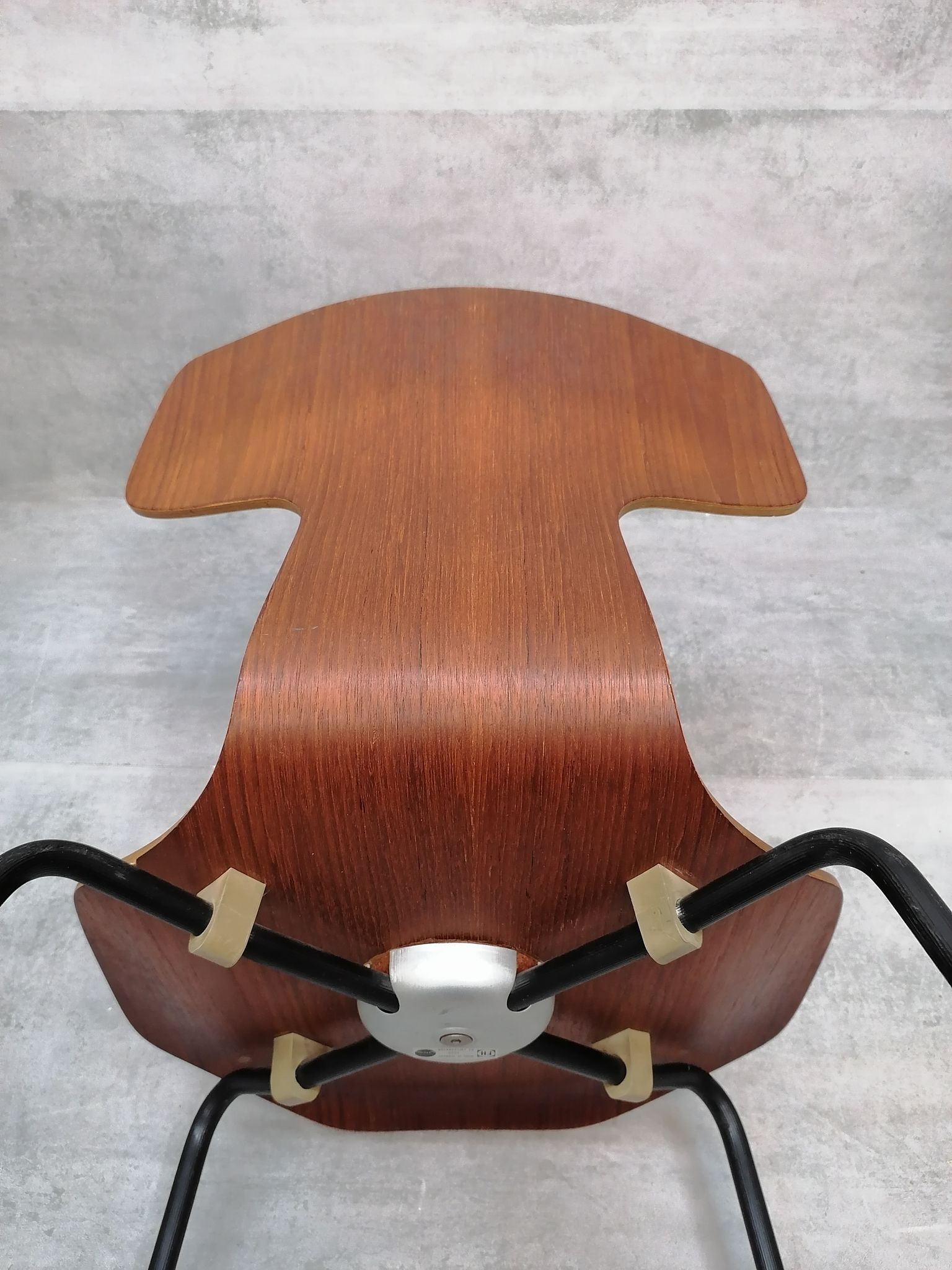 Set of 2 model 3103 Hammer chairs by Arne Jacobsen for Fritz Hansen, Denmark , 1969