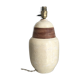 Cracked ceramic lamp foot