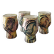 Vintage ceramic cups