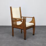 Fauteuil Art Déco attribué à Lov Oosterbeek