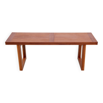 Scandinavian teak folding coffee table
