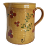 Glazed terracotta pitcher