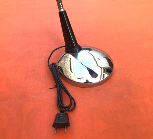 Lampe de bureau italienne dans le style d'Angelo Gaetano Sciolari, années 1970