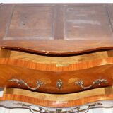 Commode et table de chevet en bois de rose
