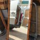 Mirror bamboo barber xl 71x120cm