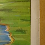 Affiche scolaire Rossignol L'inondation / Estuaire Delta