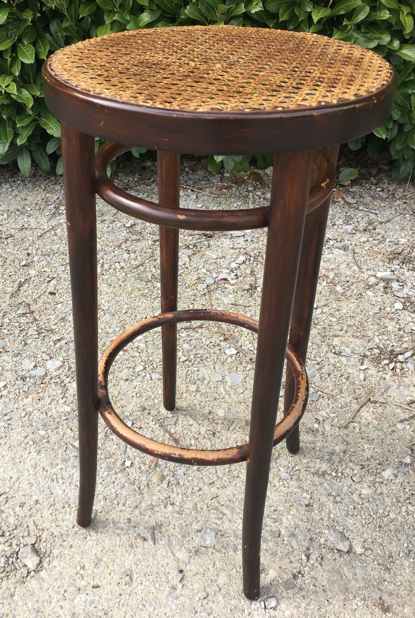 Pair of bar Thonet stool