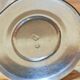 Antique egg cup in silver-plated metal