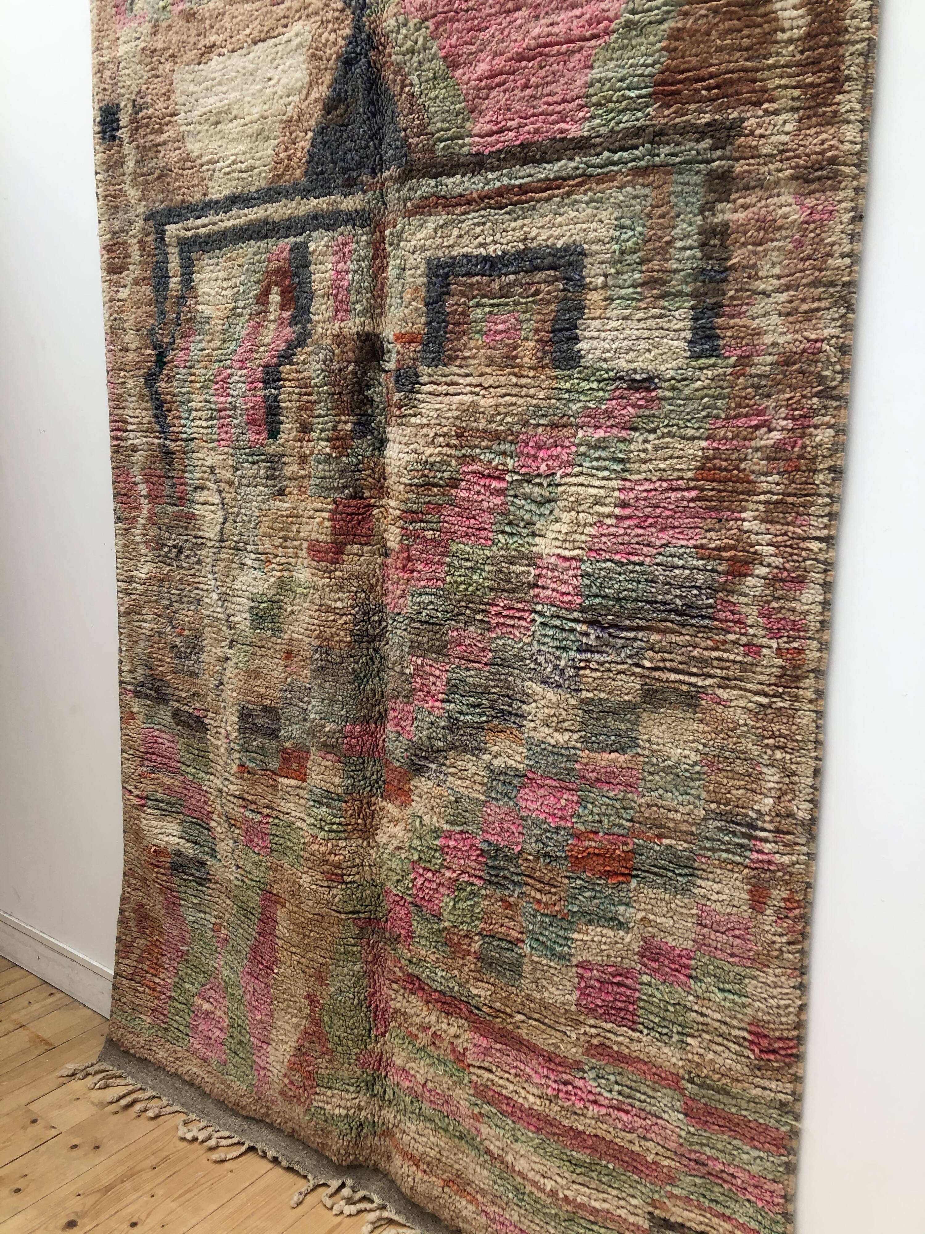 Moroccan Berber rug Boujaad 2.66x1.5m