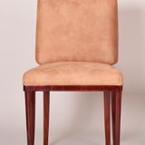 Art Deco chair designed by Jules Leleu, made in 1920s France