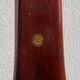 Night jack, anthropomorphic, brass mahogany, Ico Parisi, Fratelli Reguitti, 1950