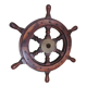 Boat wheel bar
