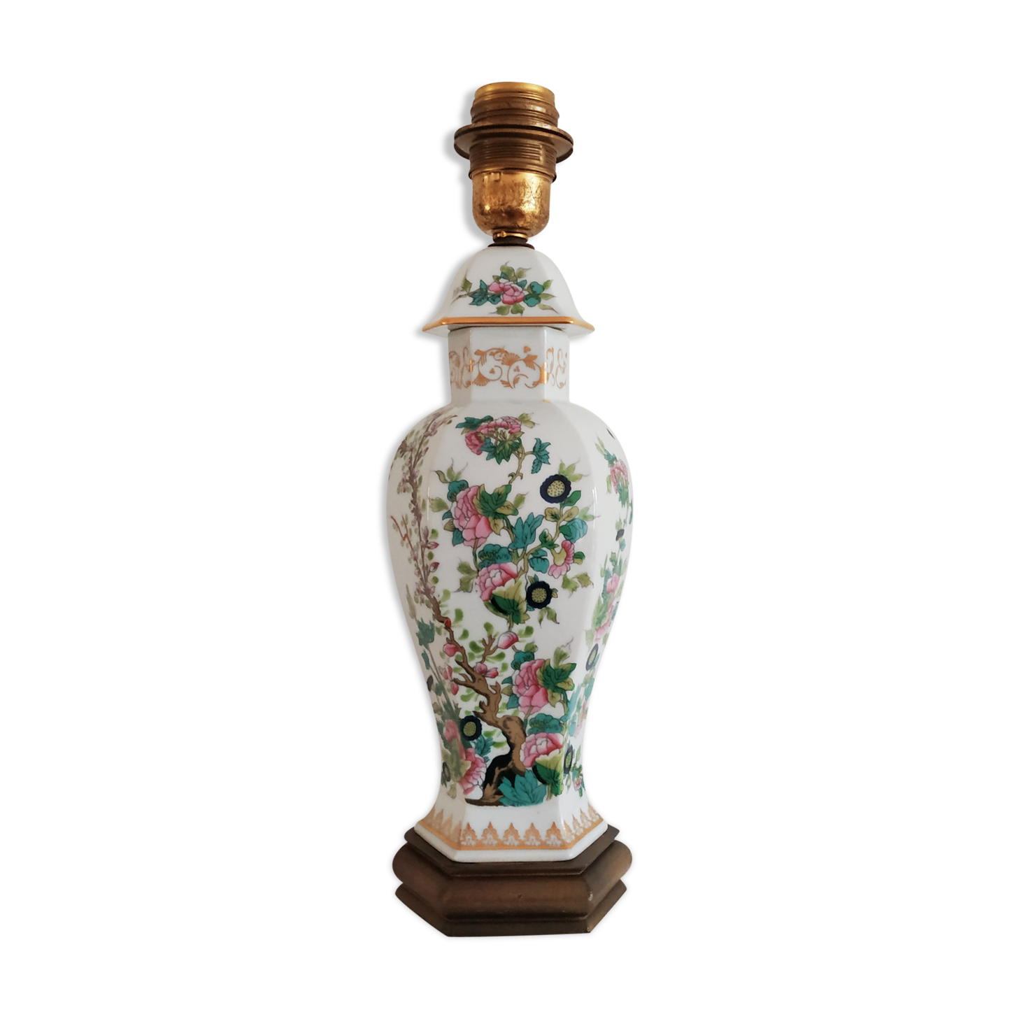 China porcelain lamp foot