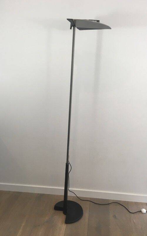 Designer parquet floor lamp. Bruno Gecchelin for Gruppo Skipper