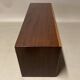 Scandinavian design rosewood hanging storage.