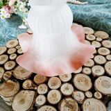 Opaline lampshade pink petticoat