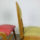Pair of 50's style reconstruction chairs, wood