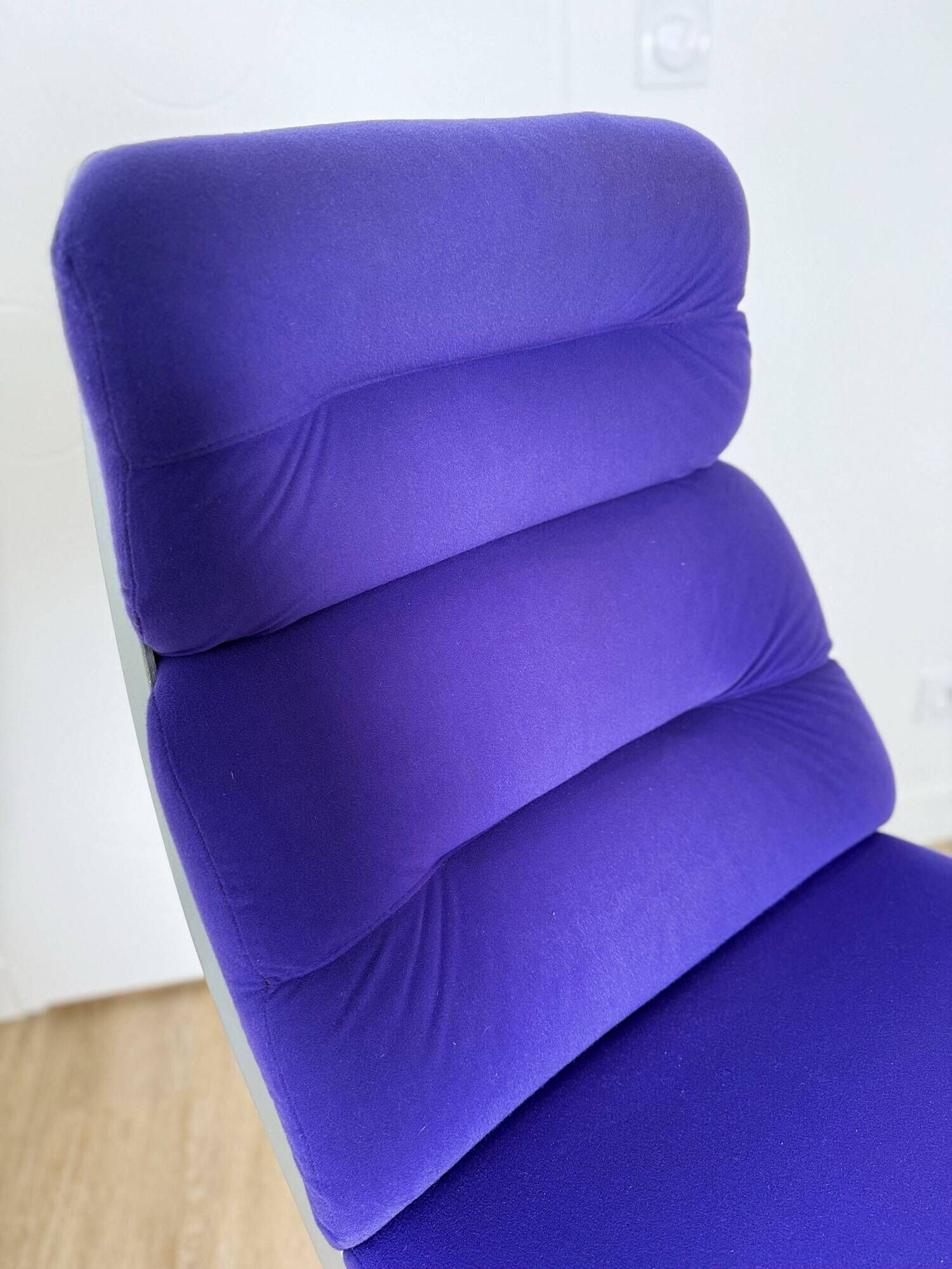 vintage 80s designer armchair