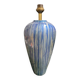 Blue ceramic table lamp base