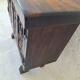 Arts of México Spanish colonial carved  painted console / sideboard, 1940s