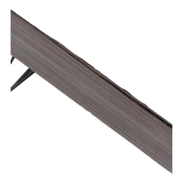 Bar roulant pieds eiffel formica 1950 60