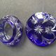 Cut lined crystal bonbonnière
