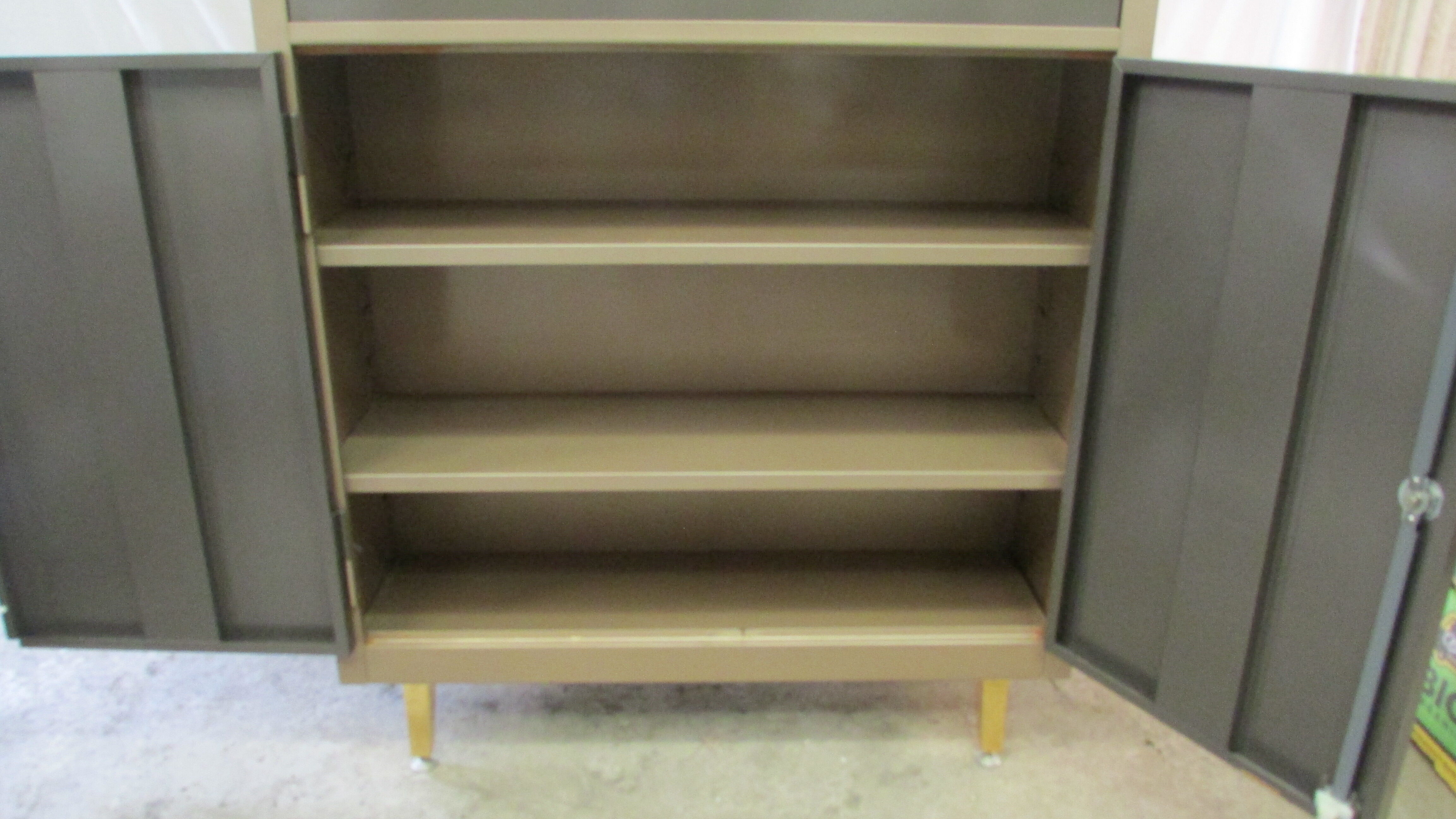 Atcho brand storage cabinet with flap