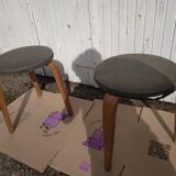 Pair of stools tripod