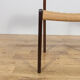 Chaises de salle à manger en palissandre modèle 71 de Niels Moller de J.L. Møllers, années 1960, ensemble de 4.