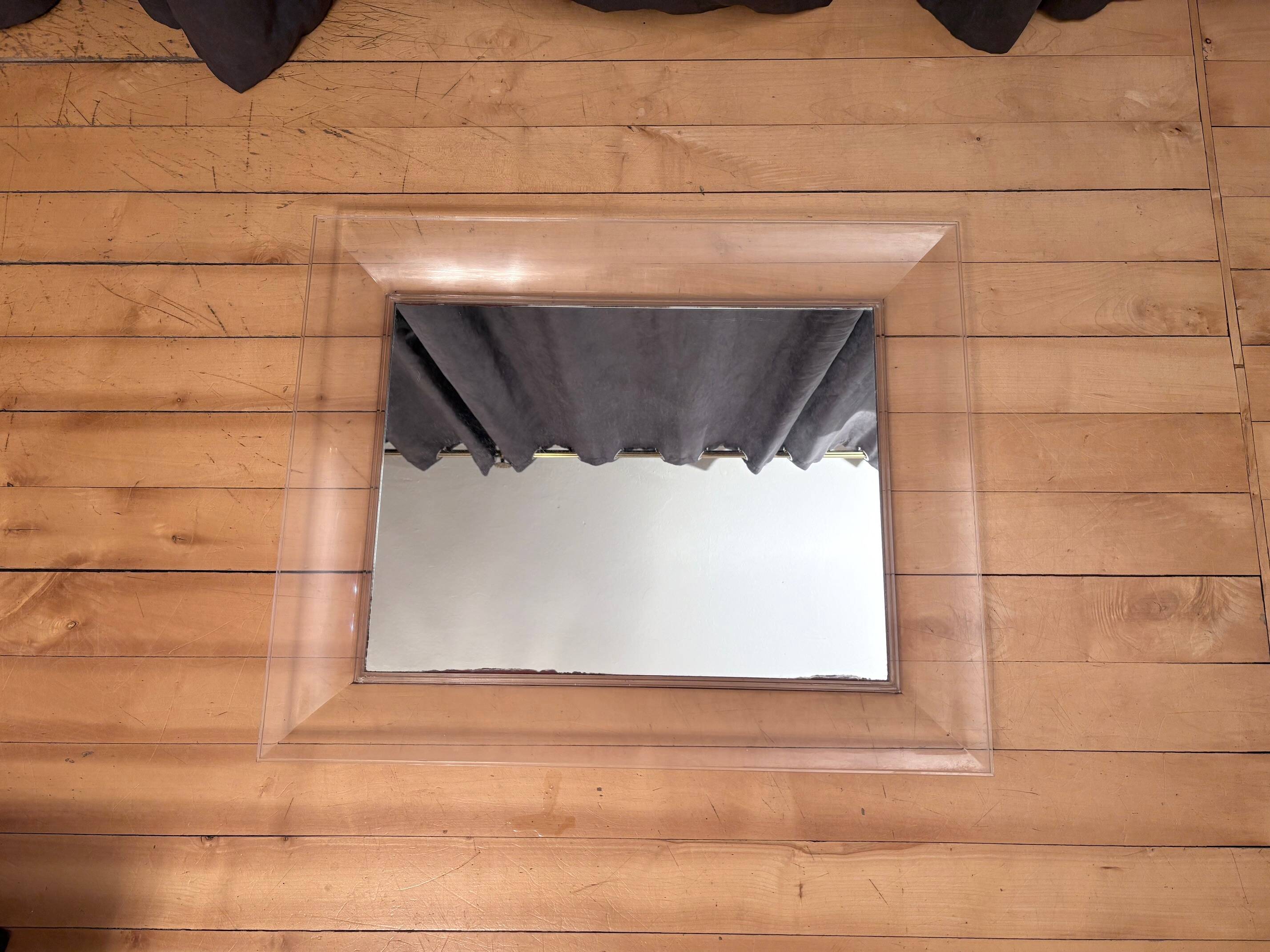 Francois Ghost mirror designed by Philippe Starck, Kartell, Italy