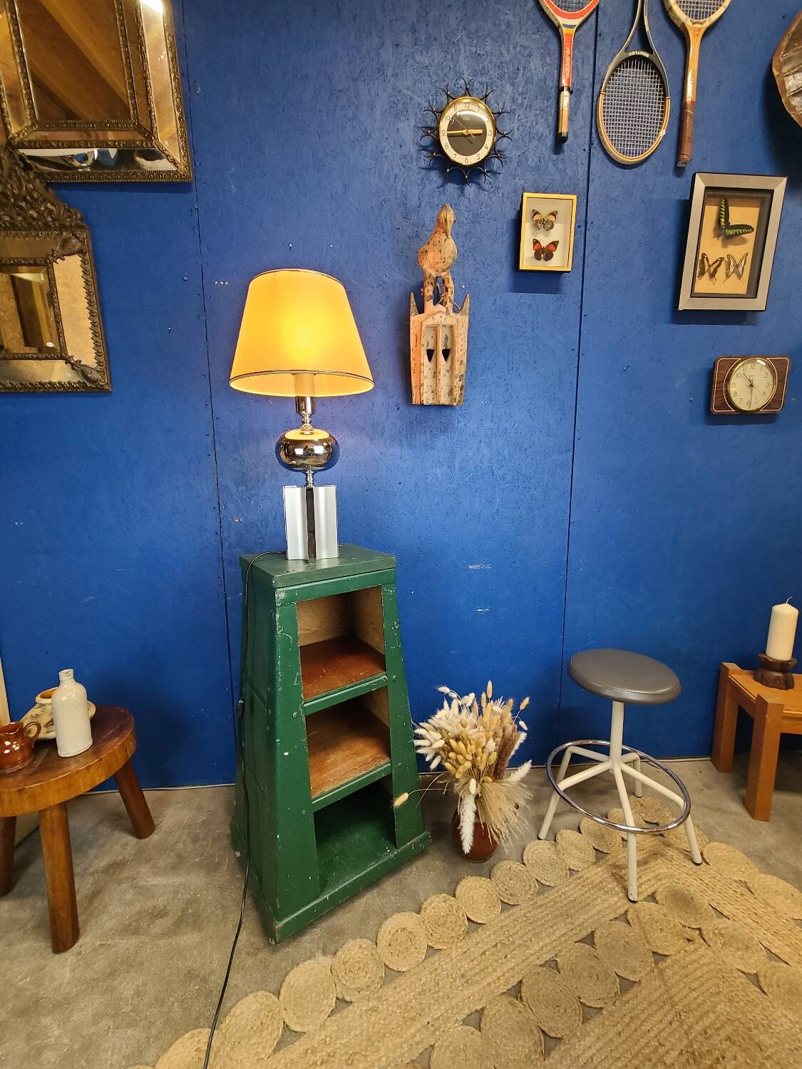 Trade furniture, vintage industrial bookcase circa 1950