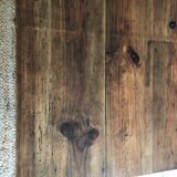 Wooden farmhouse coffee table