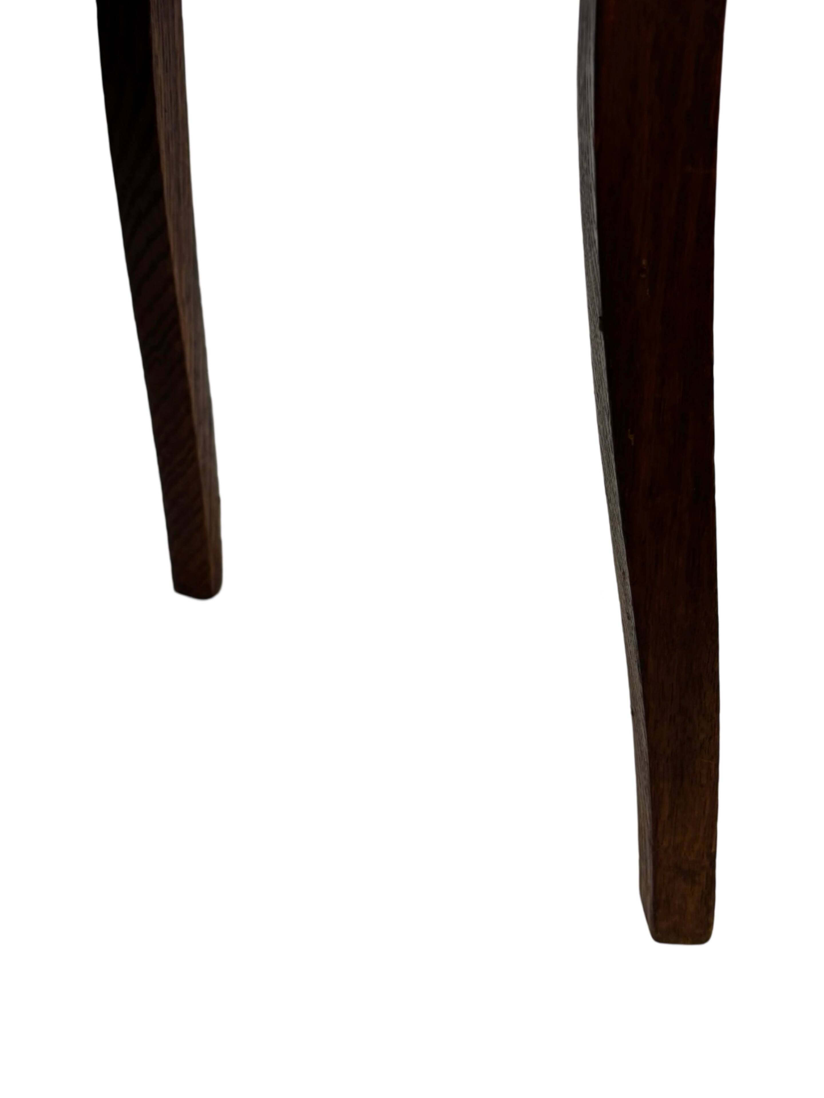 Art Deco chair minimalist oak wicker minimalist design