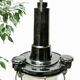 Black bakelite hand lamp