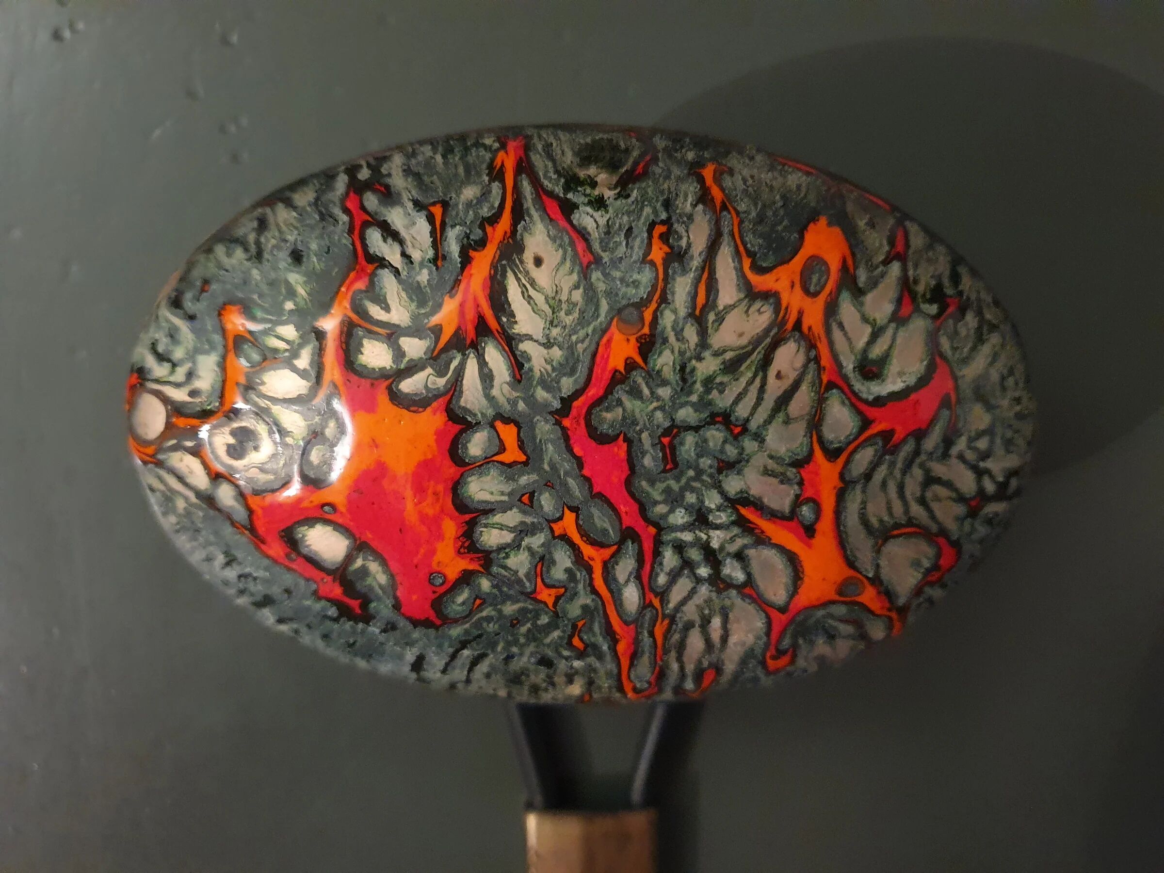 Enamelled coat hooks by Harvey Creazioni 1960