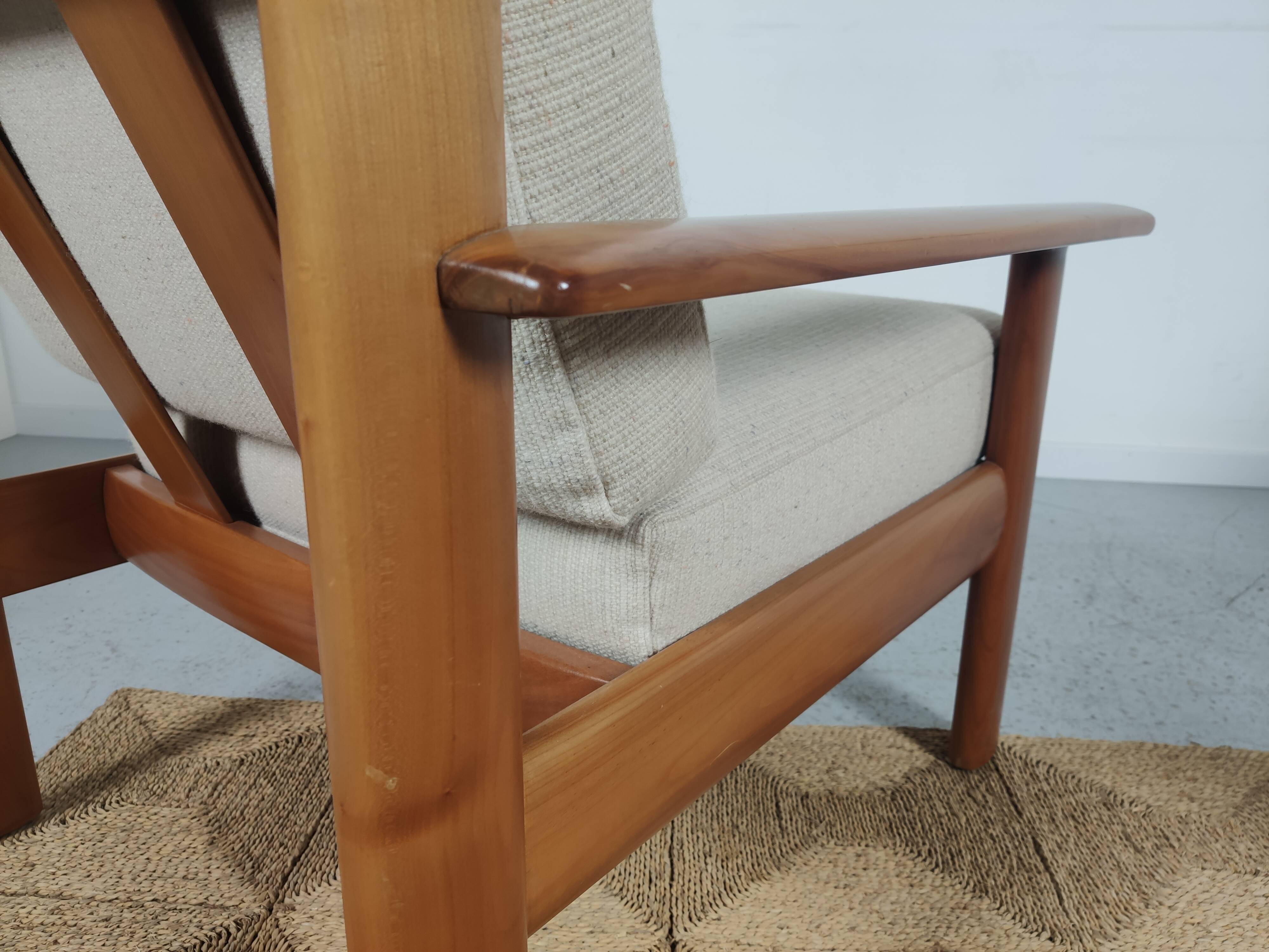 Paire de fauteuils vintage scandinave années 60